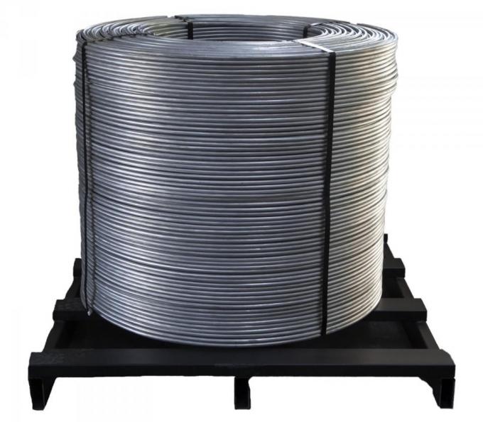 Pure Solid Cored Wire Alloy Kalsium Cored Wire Diameter 13mm 0