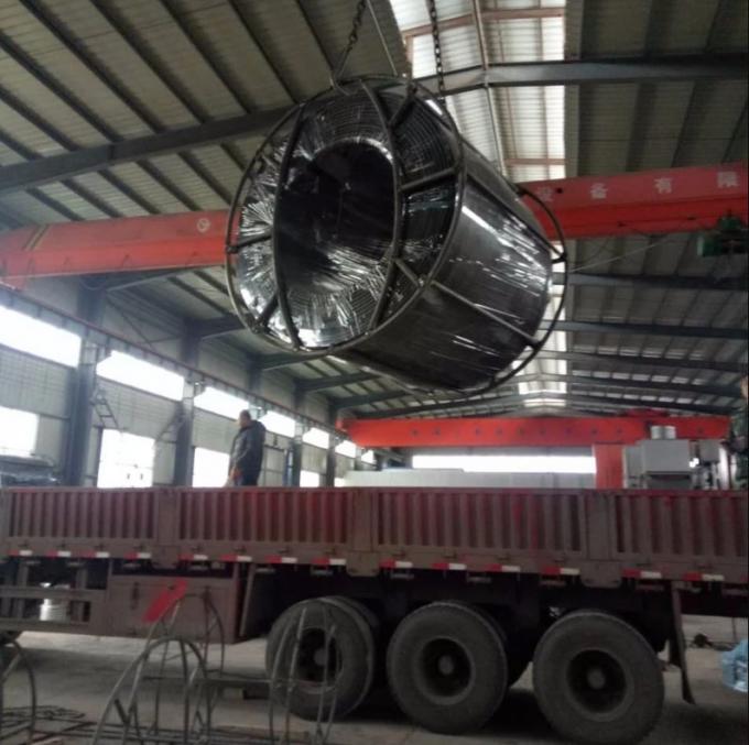 Pembuatan Baja 13mm Wire Cored Alloy CaFe Kalsium Silicon Wire Cored 7